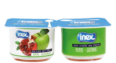 inex yoghurt appel granaatappel
