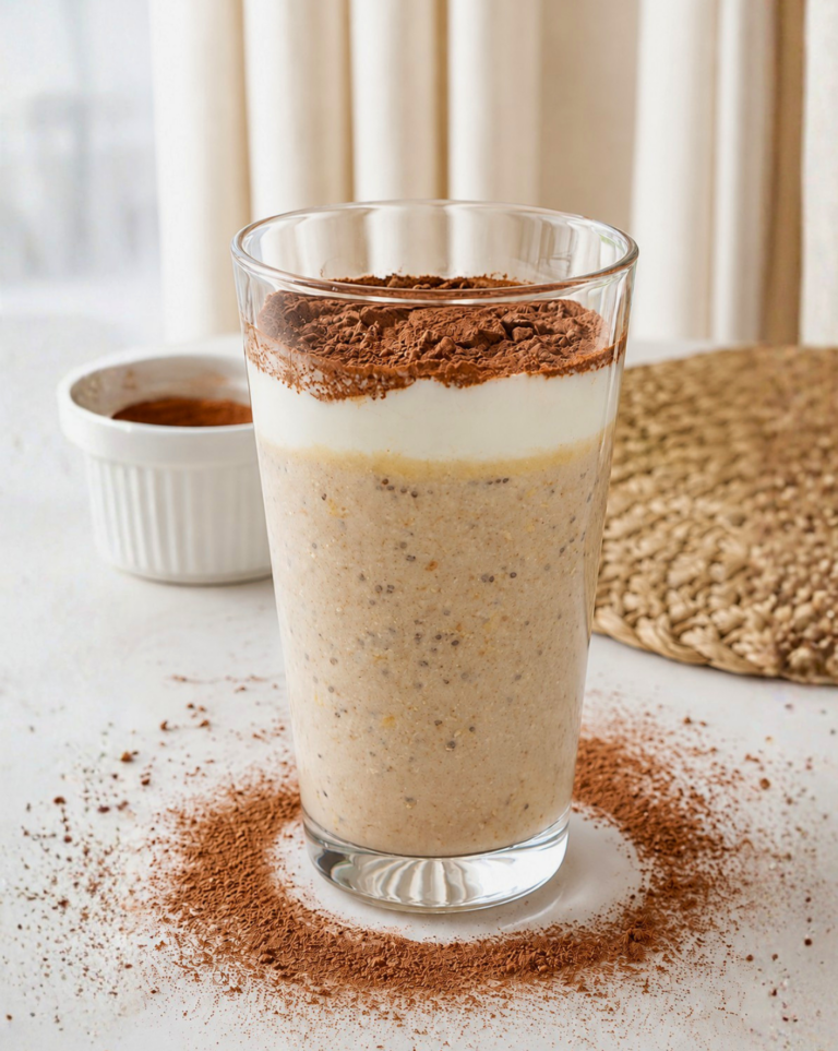 Tiramisu overnight oats